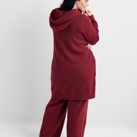 #170 State of Day Women's Indulge & Rest Loungewear Tunic Hoodie - Picture 2 of 4